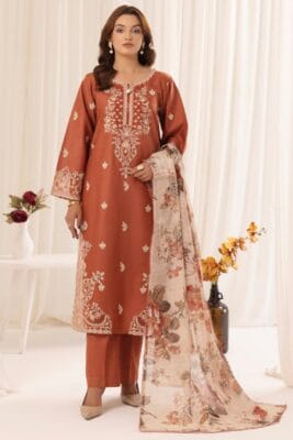 Mohagni 3Pcs Embroidered winter dhanak Collection 2025 | Mohagni winter collections 2025 | Mohagni winter sale 2025