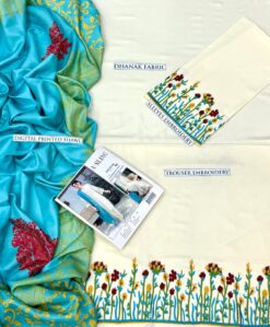 Alternative view of Aisling Dhanak AS-1543A | 3Pcs Embroidered Winter Collection 2025