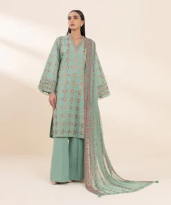 Sapphire summer collection hit Code Available on Fine Quality Lawn with Chiffon Emb Dopatta