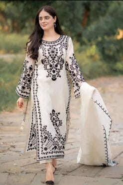 Agha Noor Premium Embroidered Summer Collection 2025 | libas e khas store eid ul adha summer sale 2025