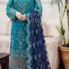 Afrozeh by Libas e khas AL-115| 3Pcs Embroidered Luxury Eid Collection 2025