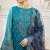 Afrozeh by Libas e khas AL-115| 3Pcs Embroidered Luxury Eid Collection 2025