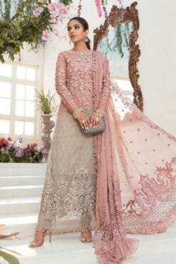 MariaB Luxury Lawn MB-1132| 3Pcs Embroidered Summer Lawn Wedding Collection 2025