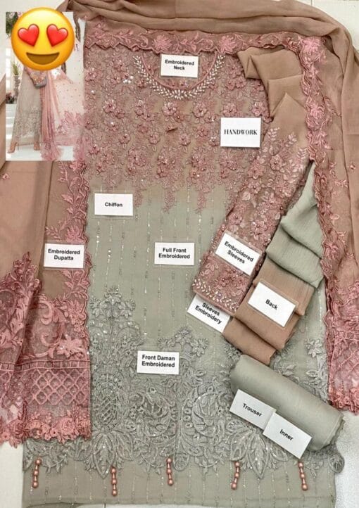 MariaB Luxury Lawn MB-1132| 3Pcs Embroidered Summer Lawn Wedding Collection 2025
