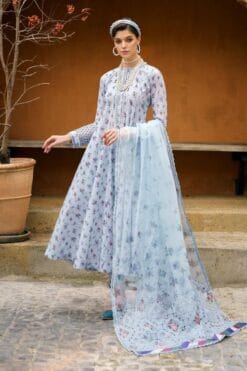 Baroque Lawn BQ-2072 | Unstitched 3Pcs Digital Printed Lawn Collection 2025