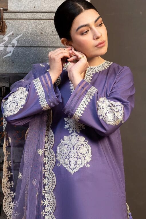 Zara Shahjahan Lawn ZS-2140 | Unstitched 3 Pieces Digital Printed Summer Lawn Collections 2025 - Image 3