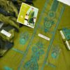 mariab embroidered 3 piece in lawn stuff with chiffon diamond dupatta | mariab summer lawn collections 2025