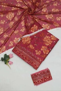 MariaB Luxury Lawn MB-1135| 3Pcs Embroidered Summer Lawn Wedding Eid Collection 2025