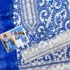 mariab premium embroidered 3 piece in lawn stuff with printed chiffon dupatta | mariab summer lawn collections 2025
