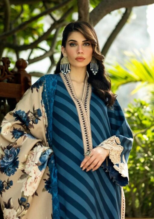DIGITAL PRINT SHIRT 9074 ⭕️DIGITAL PRINTED TROUSER ⭕️VOIL DUPATTA DIGITAL ⭕️EMBROIDERED PATCHES ON ORGANZA