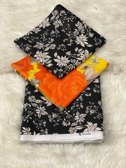 Bin Saeed summer collections 2025 | 3Pcs Digital Printed Summer Lawn Collection 2025
