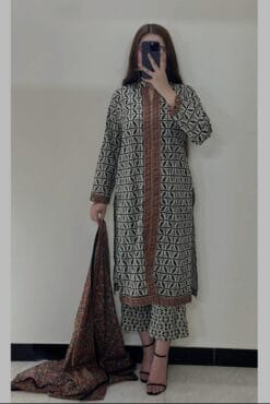 Bin Saeed summer collections 2025 | 3Pcs Digital Printed Summer Lawn Collection 2025