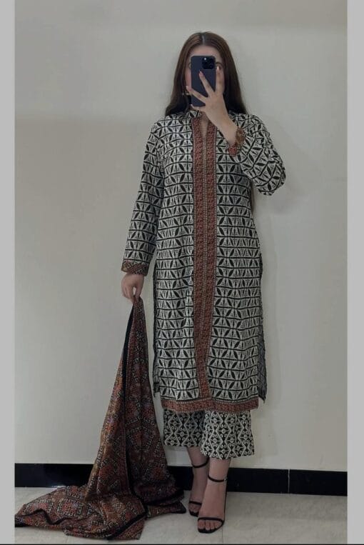 Bin Saeed summer collections 2025 | 3Pcs Digital Printed Summer Lawn Collection 2025