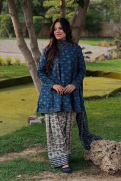 Bin Saeed summer collections 2025 | 3Pcs Digital Printed Summer Lawn Collection 2025