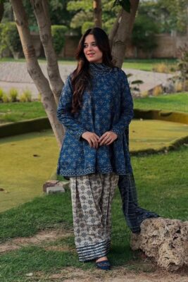 Bin Saeed summer collections 2025 | 3Pcs Digital Printed Summer Lawn Collection 2025