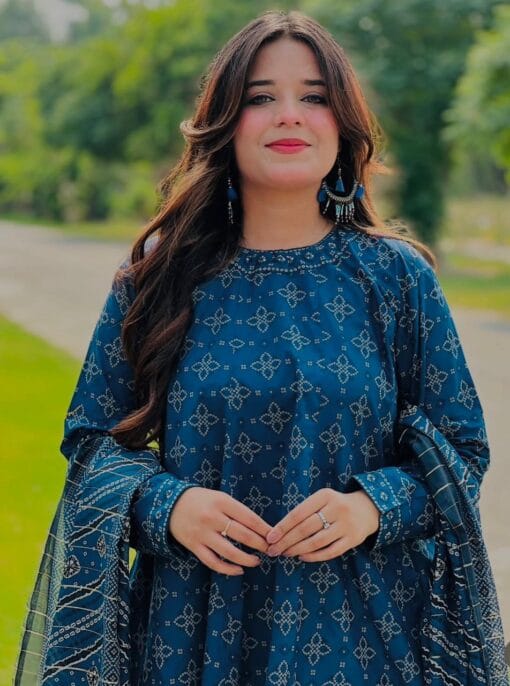 Bin Saeed summer collections 2025 | 3Pcs Digital Printed Summer Lawn Collection 2025