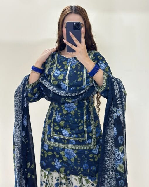 Bin Saeed by libas e khas Lawn | 3Pcs Embroidered Summer Collection 2025