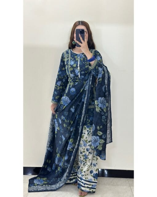 Bin Saeed by libas e khas Lawn | 3Pcs Embroidered Summer Collection 2025