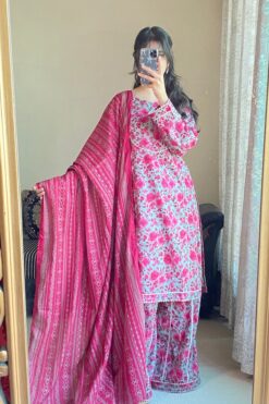 Bin Saeed by libas e khas Lawn | 3Pcs Embroidered Summer Collection 2025