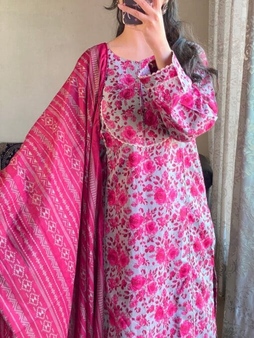 Bin Saeed by libas e khas Lawn | 3Pcs Embroidered Summer Collection 2025