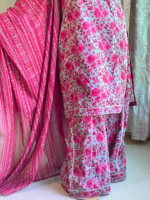 Bin Saeed by libas e khas Lawn | 3Pcs Embroidered Summer Collection 2025