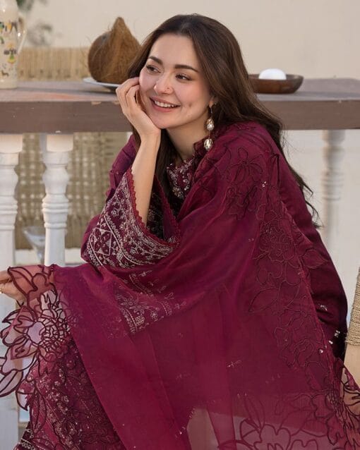 Rangreza embroidered summer lawn 2025 | Rangreza summer sale 2025