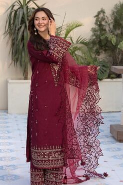 Rangreza embroidered summer lawn 2025 | Rangreza summer sale 2025