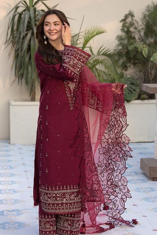 Rangreza embroidered summer lawn 2025 | Rangreza summer sale 2025