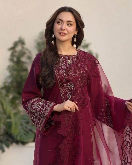Rangreza embroidered summer lawn 2025 | Rangreza summer sale 2025