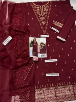Rangreza embroidered summer lawn 2025 | Rangreza summer sale 2025