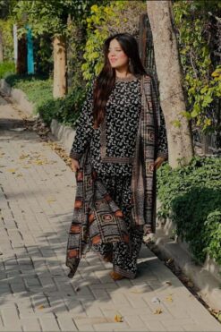 Bin Saeed by libas e khas Lawn | 3Pcs Embroidered Summer Collection 2025
