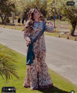 Bin Saeed by libas e khas Lawn | 3Pcs Embroidered Summer Collection 2025