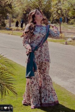 Bin Saeed by libas e khas Lawn | 3Pcs Embroidered Summer Collection 2025