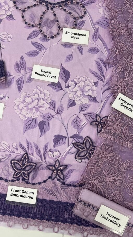 Mushq embroidered summer premium lawn collections 2025 | mushq summer sale | mushq lawn collections 2025