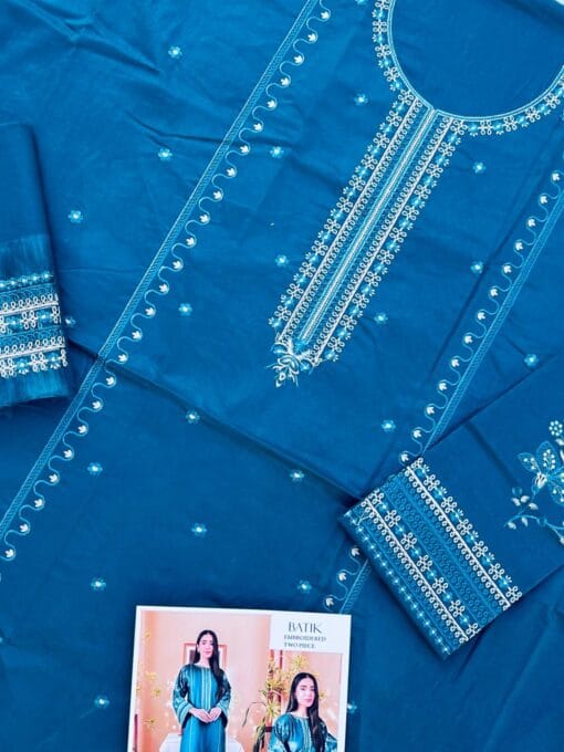 batik embroidered summer lawn 2025 | batik summer sale 2025