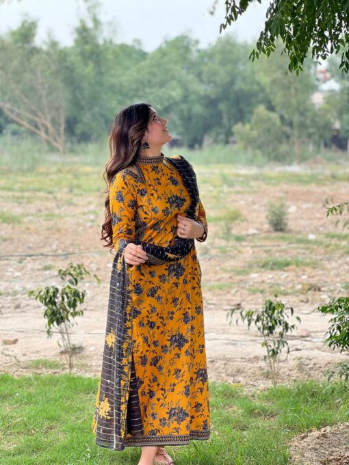Bin Saeed by libas e khas Lawn | 3Pcs Embroidered Summer Collection 2025