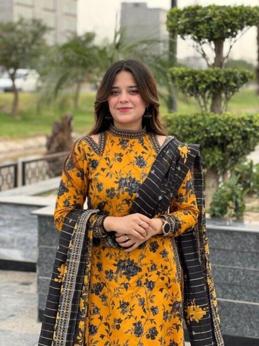 Bin Saeed by libas e khas Lawn | 3Pcs Embroidered Summer Collection 2025