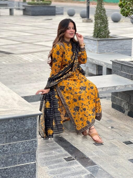 Bin Saeed by libas e khas Lawn | 3Pcs Embroidered Summer Collection 2025