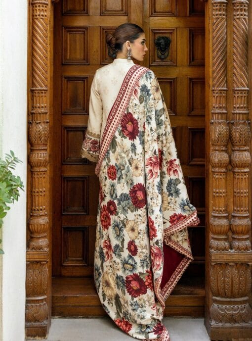 Zainab Chottani 3pcs Unstitched Embroidered Summer Lawn Suit | Zainab Chottani lawn Dupatta | Zainab Chottani unstitched 3 piece premium embroidered lawn suit 2025