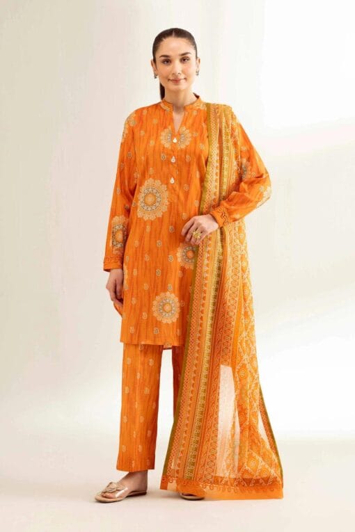 zeen summer collections 2025 | 3Pcs Digital Printed Summer Lawn Collection 2025
