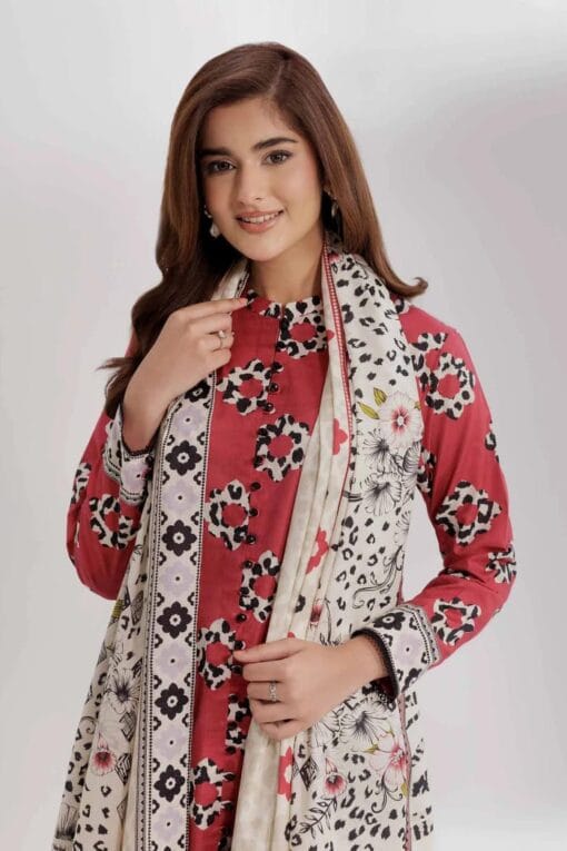 zeen summer collections 2025 | 3Pcs Digital Printed Summer Lawn Collection 2025