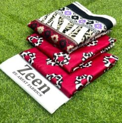 zeen summer collections 2025 | 3Pcs Digital Printed Summer Lawn Collection 2025