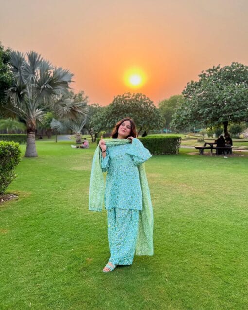 Bin Saeed by libas e khas Lawn | 3Pcs Embroidered Summer Collection 2025