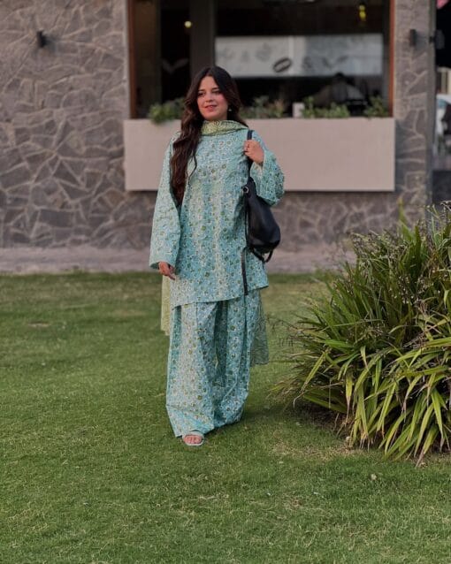 Bin Saeed by libas e khas Lawn | 3Pcs Embroidered Summer Collection 2025