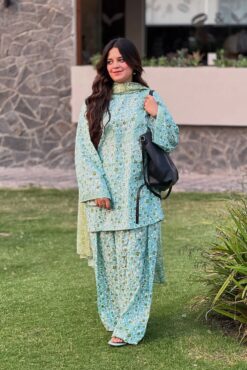 Bin Saeed by libas e khas Lawn | 3Pcs Embroidered Summer Collection 2025