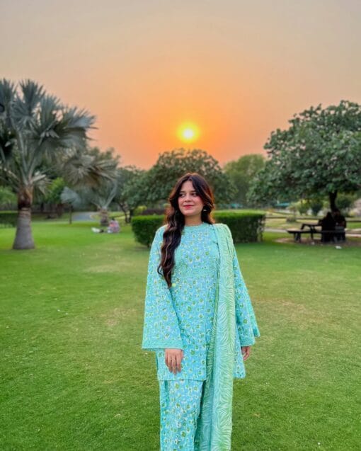 Bin Saeed by libas e khas Lawn | 3Pcs Embroidered Summer Collection 2025