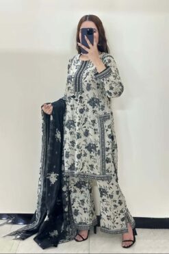 Bin Saeed summer collections 2025 | 3Pcs Digital Printed Summer Lawn Collection 2025 | bin-saeed-summer-sale-2025 digital printed 3 piece