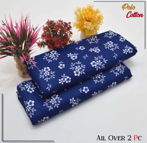 Libas e Khas Floral Prints Micro Polo Cotton 2025 | 2Pcs Digital Printed Summer Dress LKPC-00169