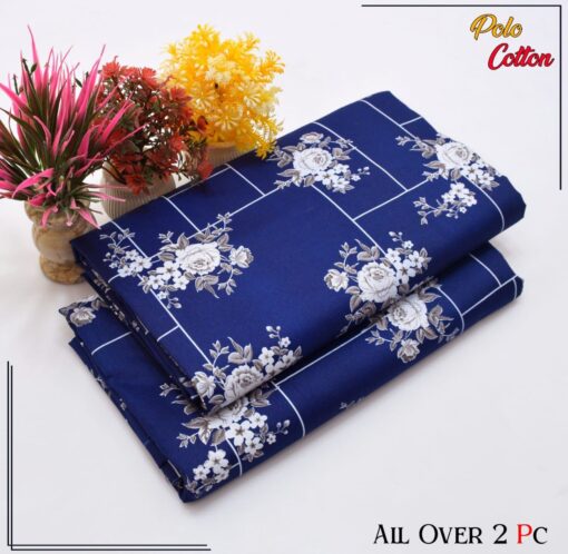 Libas e Khas Floral Prints Micro Polo Cotton 2025 | 2Pcs Digital Printed Summer Dress LKPC-00156
