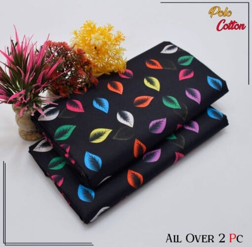 Libas e Khas Floral Prints Micro Polo Cotton 2025 | 2Pcs Digital Printed Summer Dress LKPC-00154